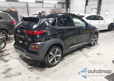 2020 Hyundai Kona Limited z USA, uszkodzony, nr VIN KM8K3CA50LU522003